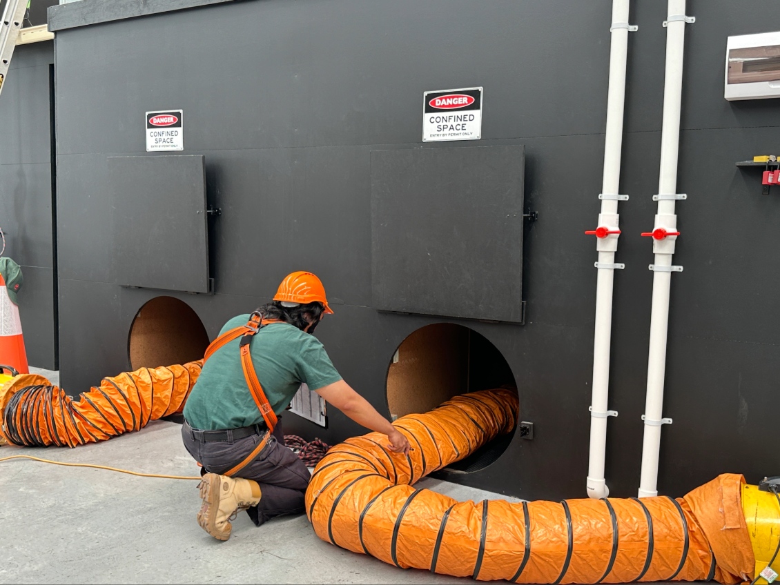 Confined Space Entry 2-Day banner image - class of students