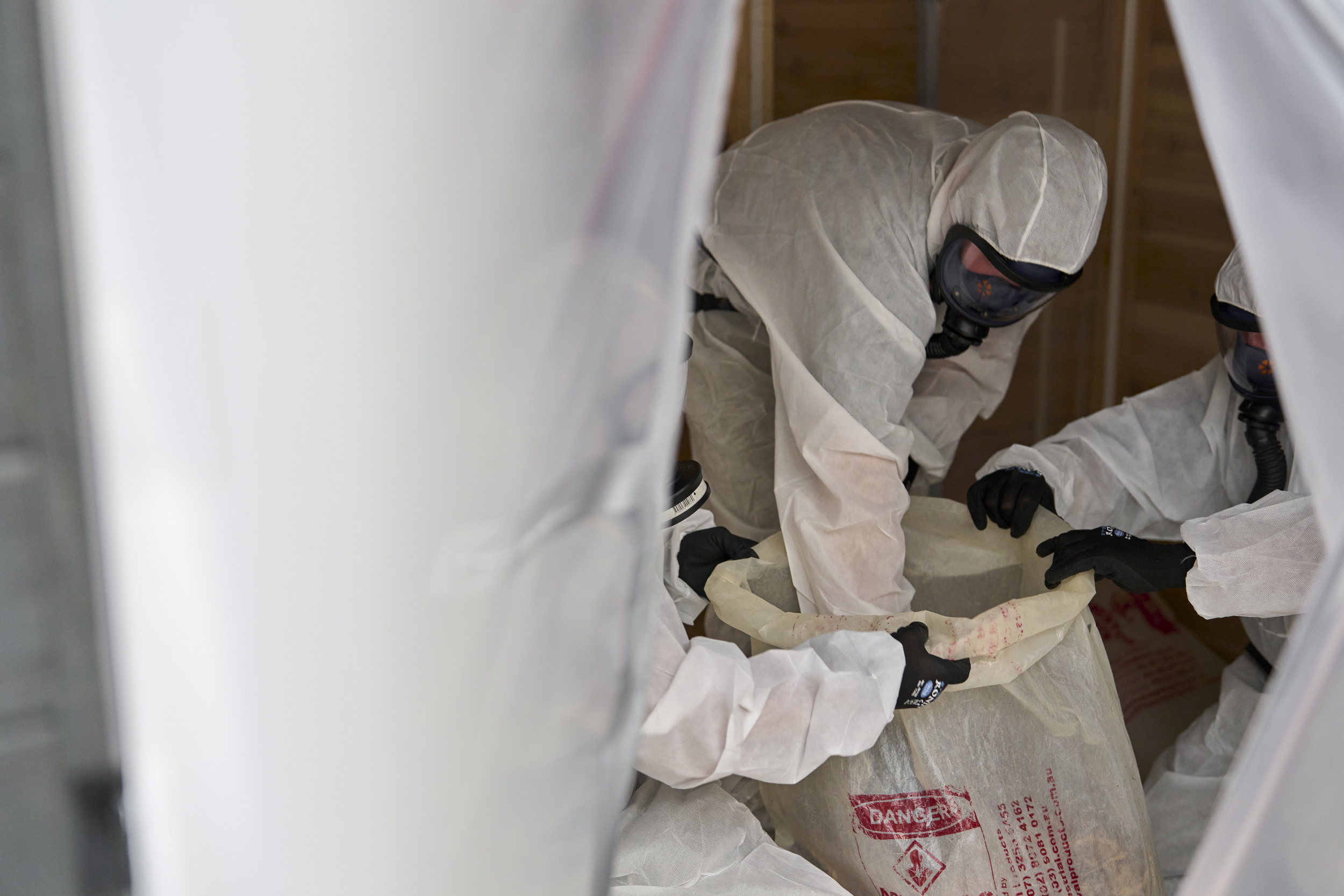 Remove Friable Asbestos banner image - class of students